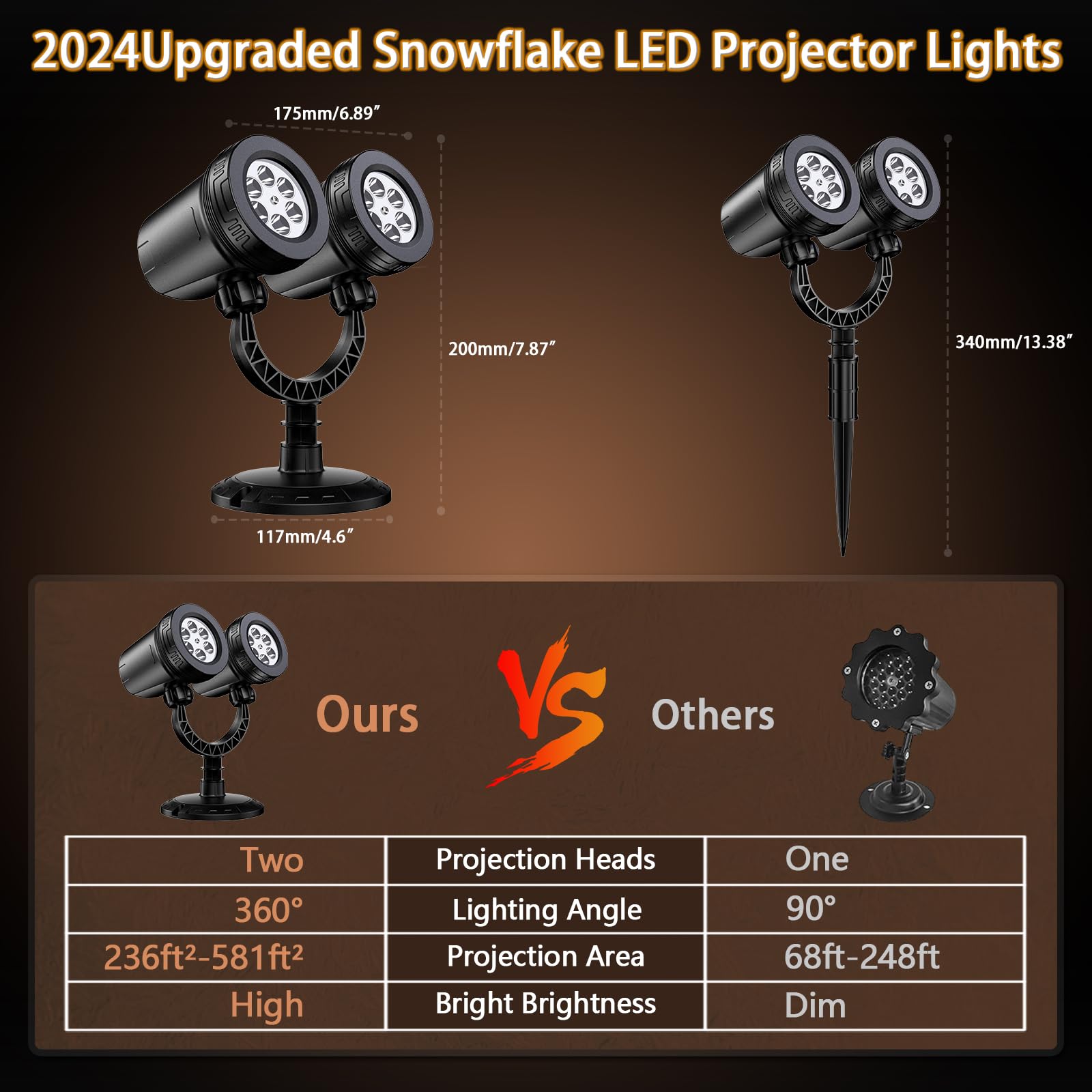 MY→LEDクリスタルスター＆スノーフレーク Amazon.com: Snowflake